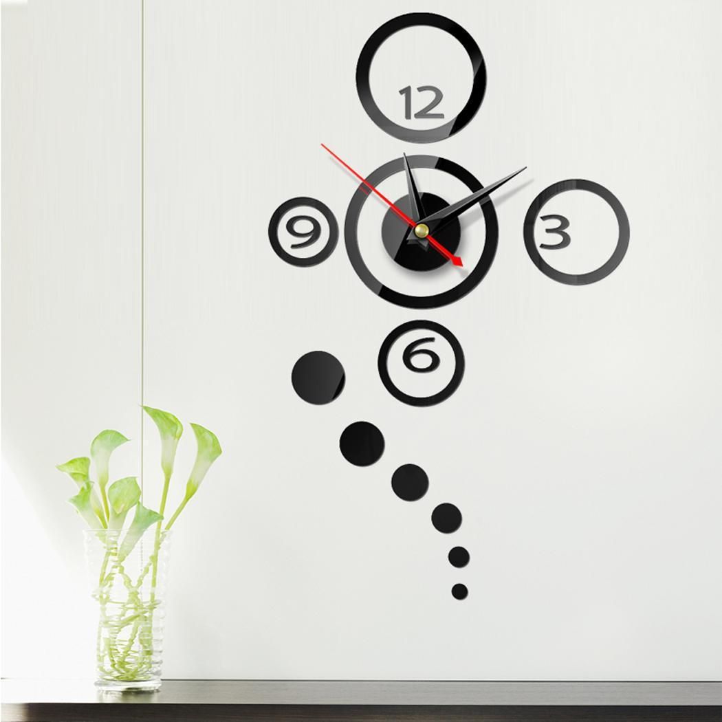 Creative Modern Home Decoration Crafts Round Wall Clock Stickers Buy Creative Modern Home Decoration Crafts Round Wall Clock Stickers At Best Price In India On Snapdeal