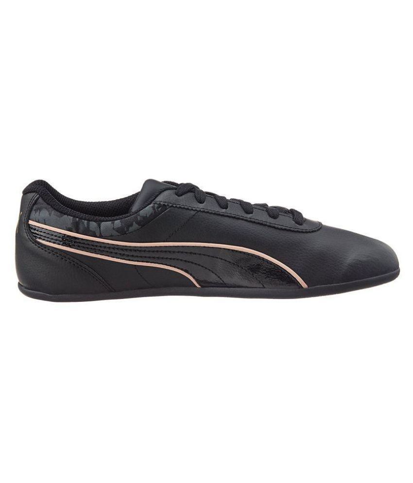 puma black shoes without laces