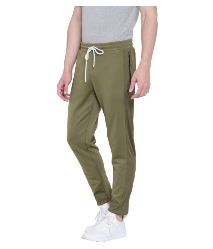 olive track pants