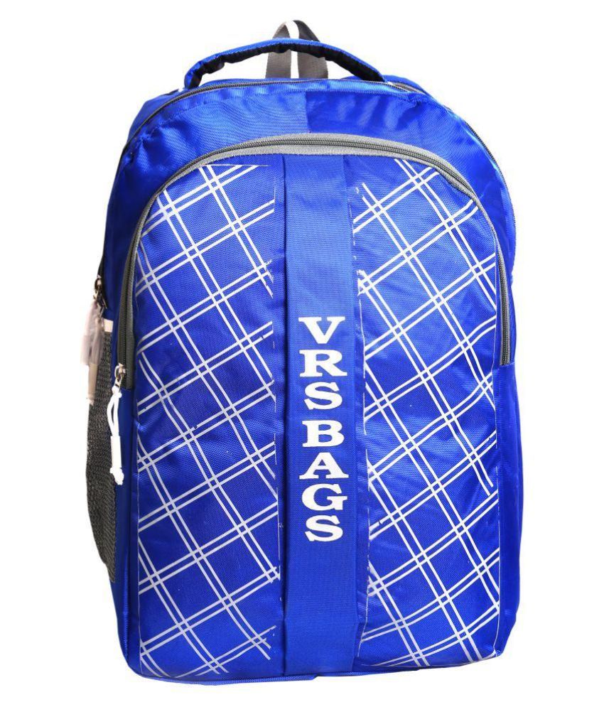school bag blue colour