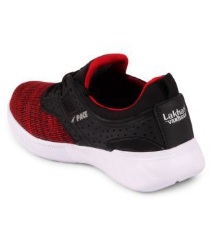 Lakhani Vardaan Red Running Shoes 