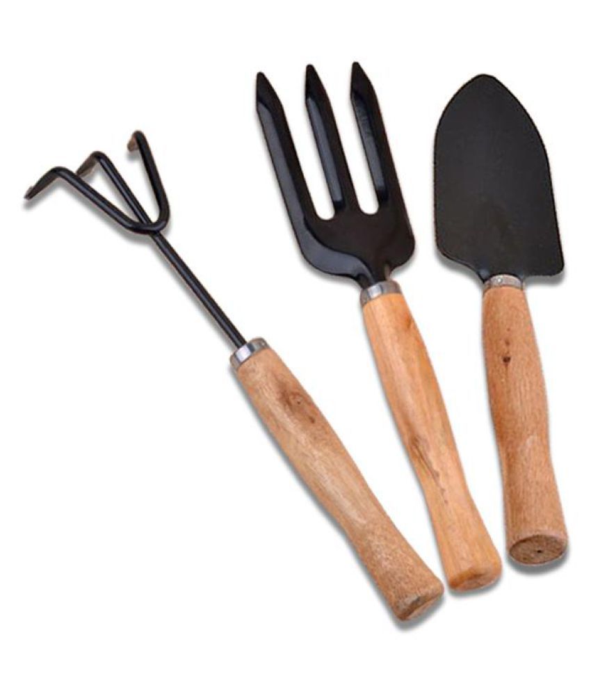 3pcs Garden Hand Tools Set Iron Gardening Shovel Spade Rake Trowel Wood Handle Buy 3pcs Garden Hand Tools Set Iron Gardening Shovel Spade Rake Trowel Wood Handle Online At Low Price In