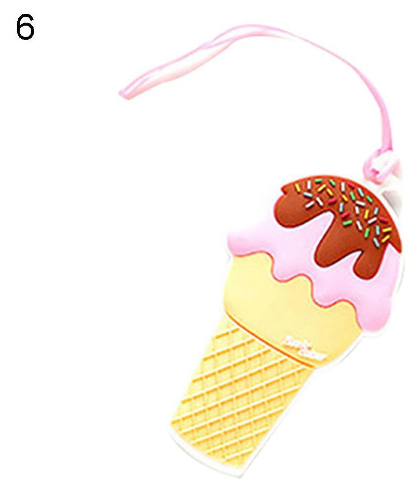 ice cream luggage tag