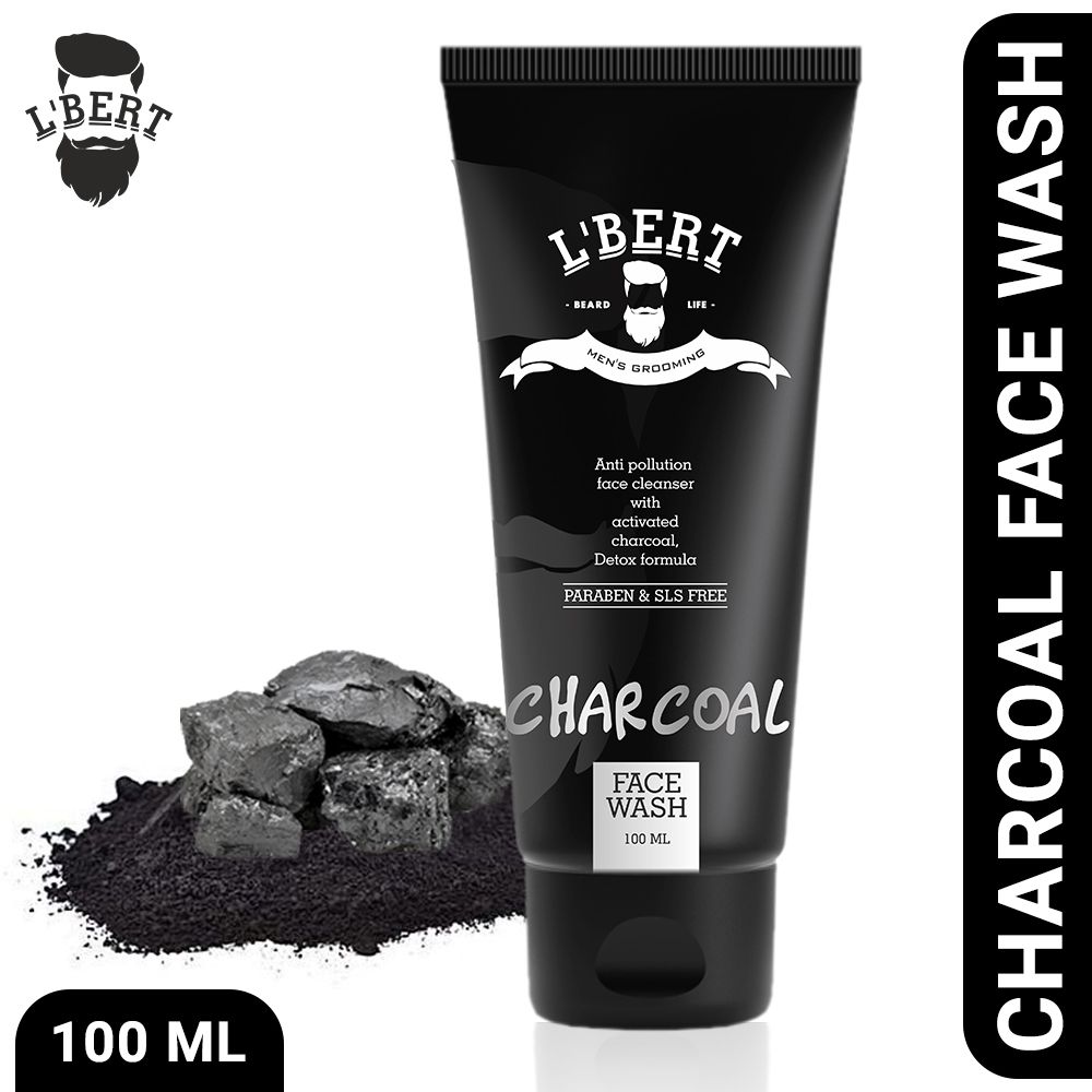 LBERT Charcoal Face Wash Cleanser 100 mL