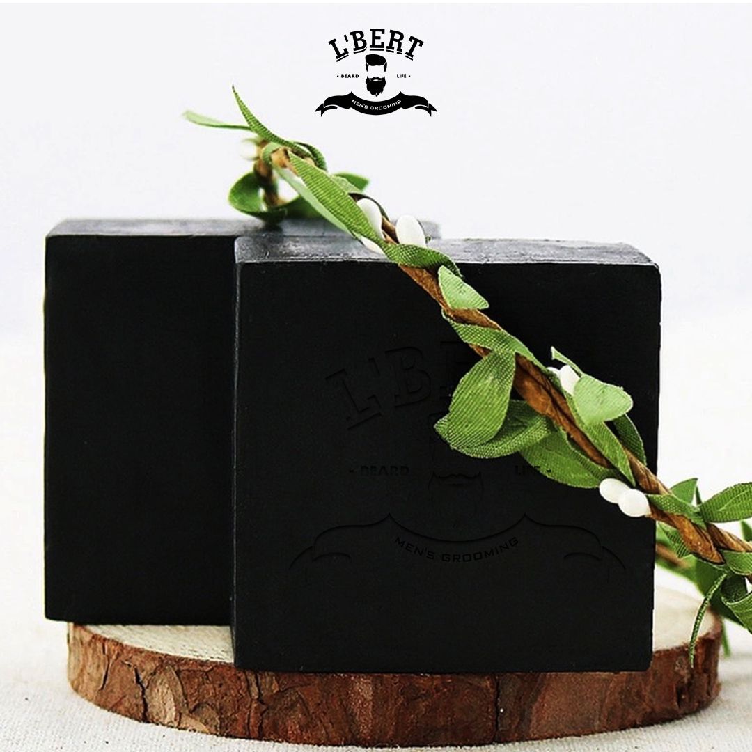 LBERT Charcoal 100% Natural Handmade Bath Soap Soap 100 gm
