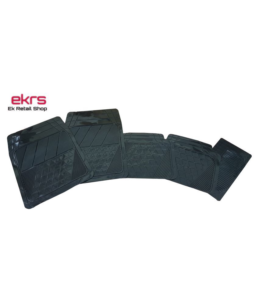 Ek Retail Shop Car Floor Mats Black Set Of 4 For Scorpio S10 4wd