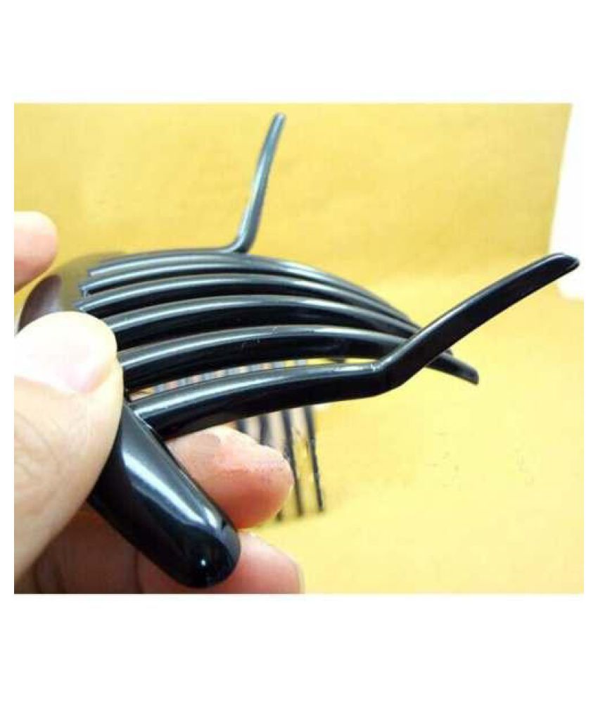 Black Coffee French Twist Hair Combs For Thick Hair 7 29teeth Hair