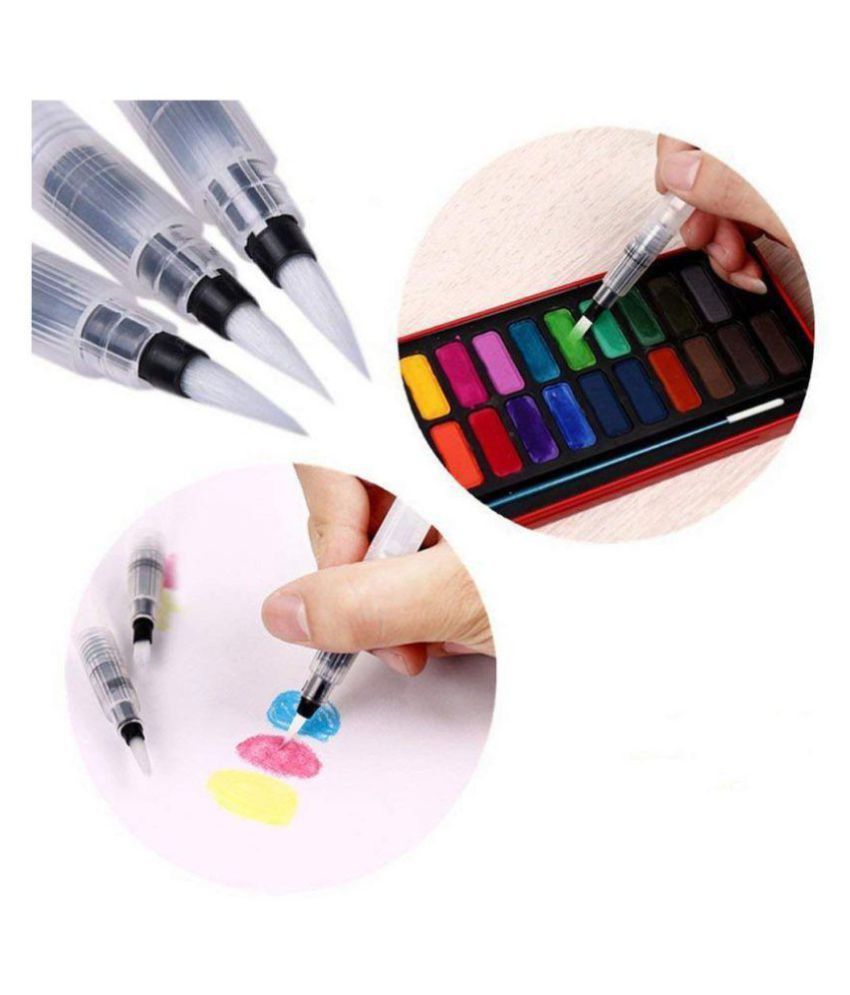 ArtBee Water Brush Pen for Watercolor Calligraphy Drawing Tool Marker