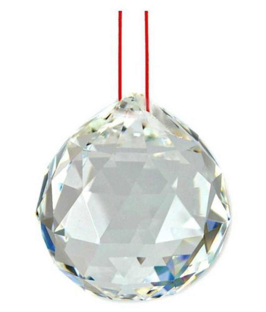     			Crystal Ball With Red Thread (30mm)