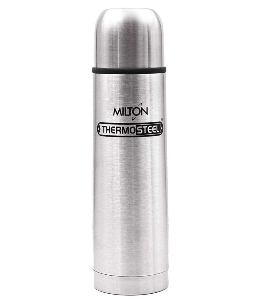 Milton Thermosteel Flip Lid Silver 1000 Ml Steel Copper Water Bottle Set Of 1 Buy Online At Best Price In India Snapdeal