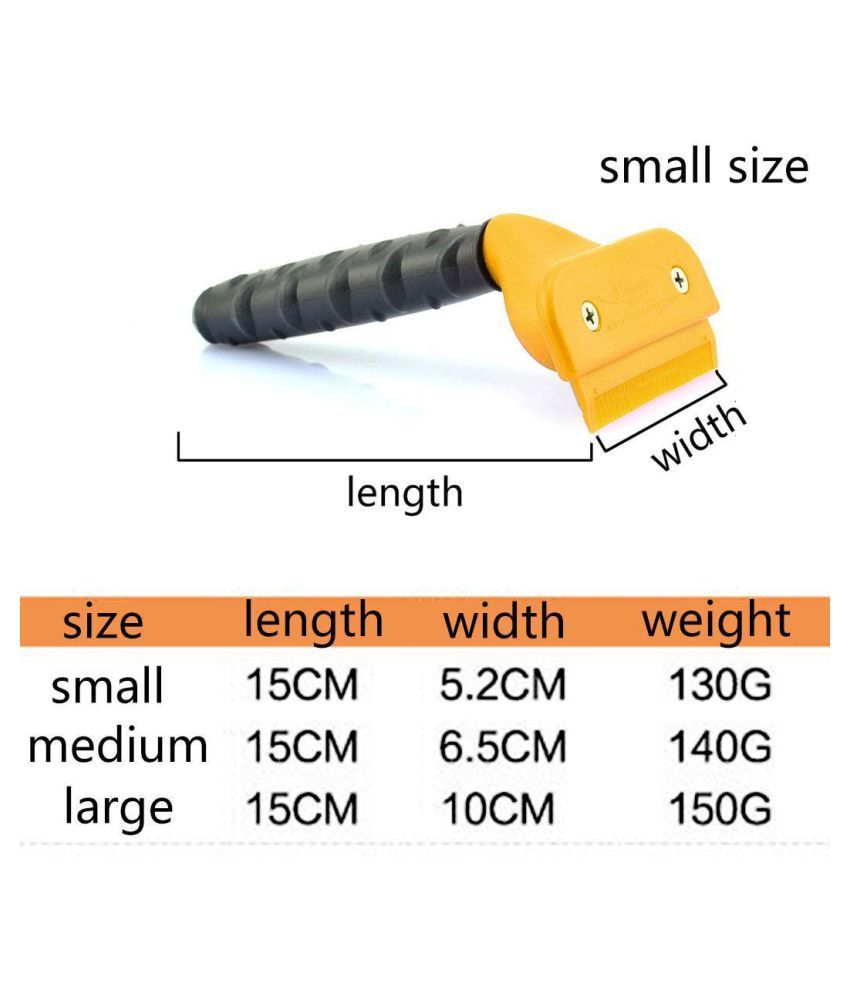 New Pet De Shedding Brush Deshedding Tool For Dogs Short Hair