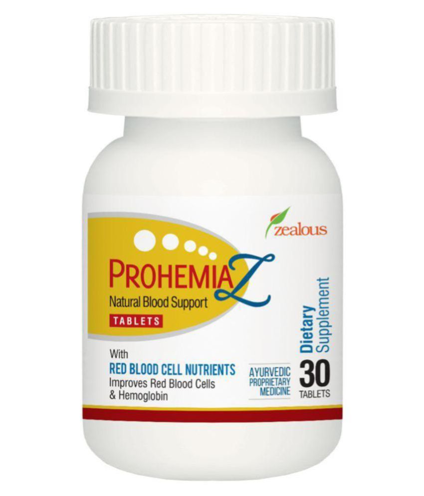 PROHEMIAZ, Anaemia tablet, Haemoglobin booster, 30 tablets, Zealous