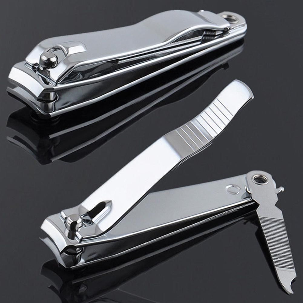 Stainless Steel Nail Toe Clipper Cutter Trimmer Scissor Manicure 