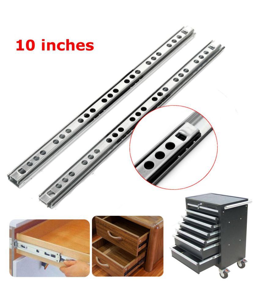 Buy 2pcs 200mm 400mm Heavy Duty Extension Runners Ball Bearing