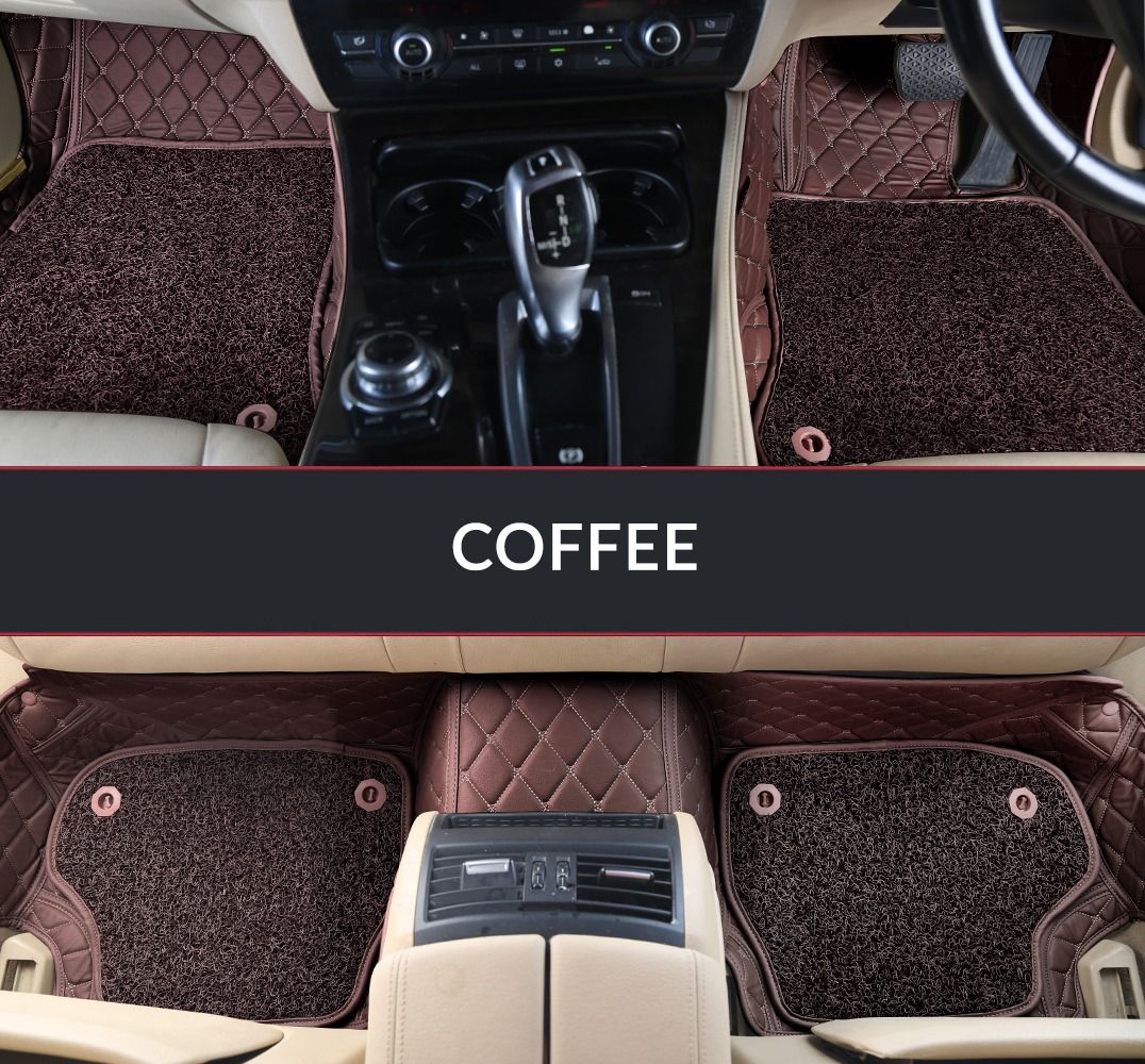 Autofurnish 7d Luxury Car Mats For Honda Crv 2018 Coffee Set