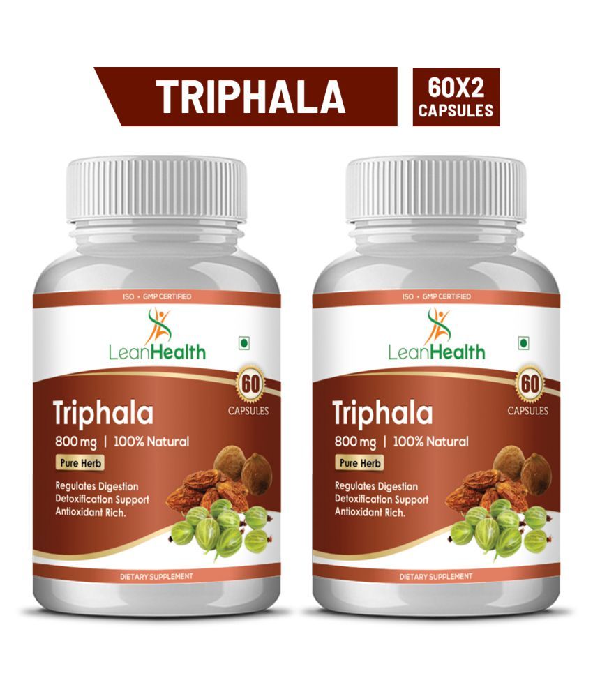 Leanhealth Triphala 100 Natural Weight Balancing Formula Organic