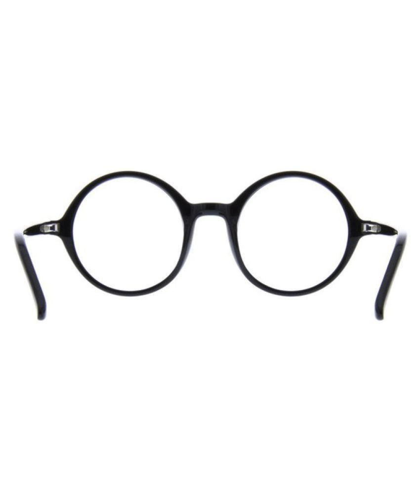 Eddy's Black Round Spectacle Frame EDRNDPLS306 Buy Eddy's Black