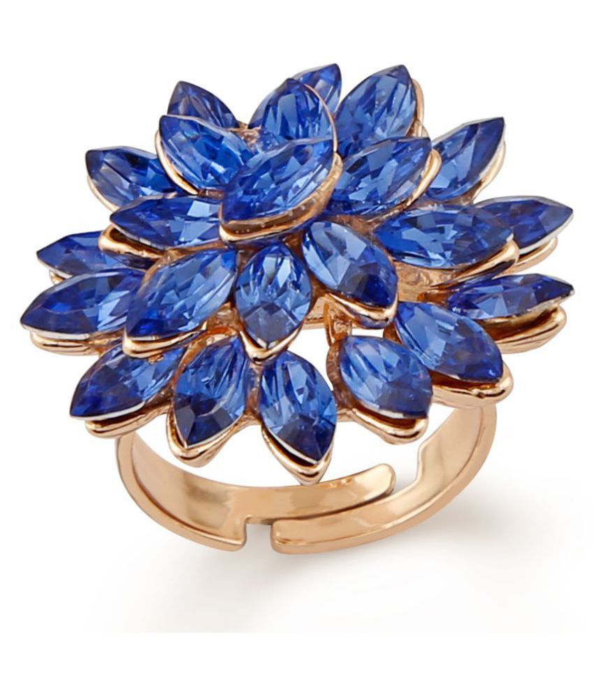 Om Jewells Crystal Jewellery Gold 