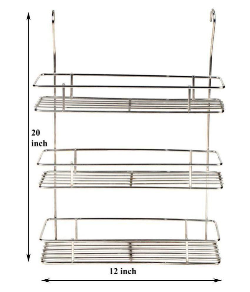 Gehwara Stainless Steel 20x4 Inch Wall Hanging Multipurpose Kitchen