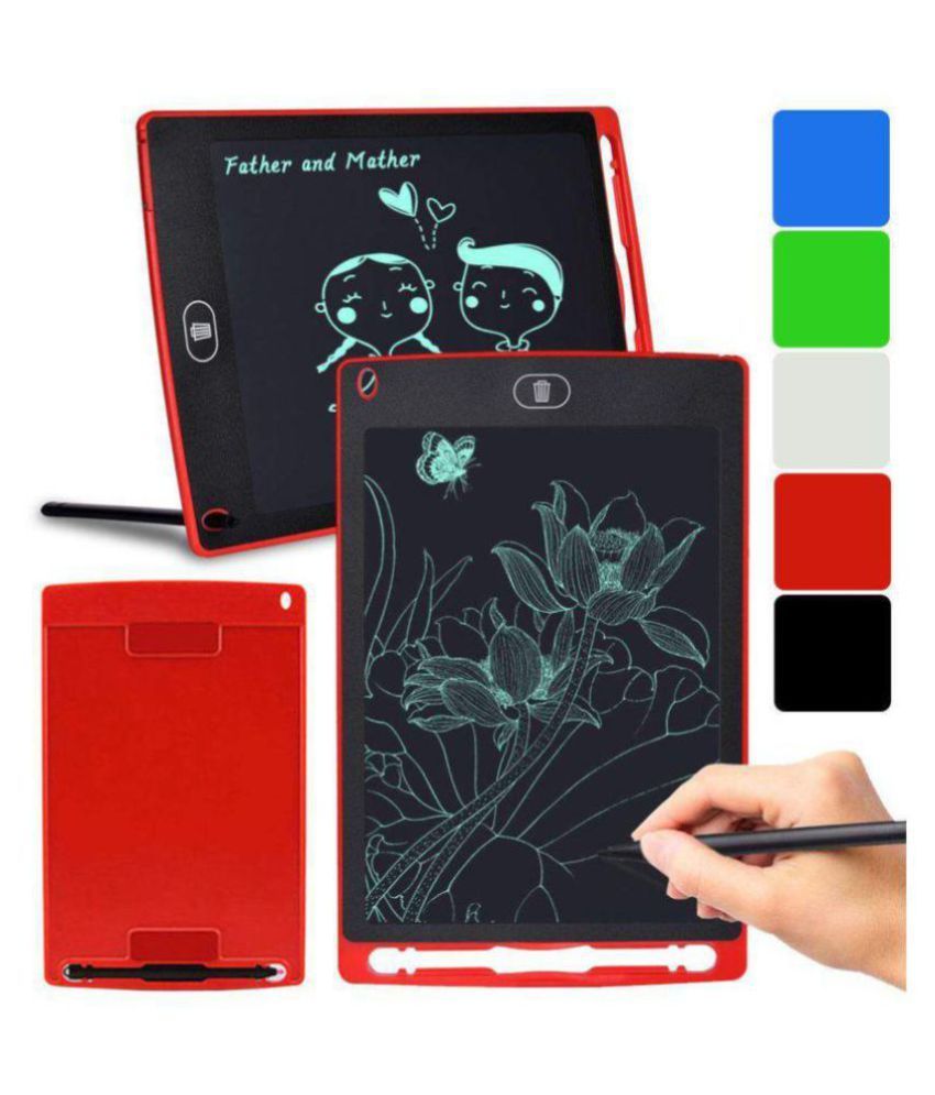 Techtest 8 Inch Electronic LCD Writing Pad Write Drawing Ruff Tablet Board Notepad Digital for