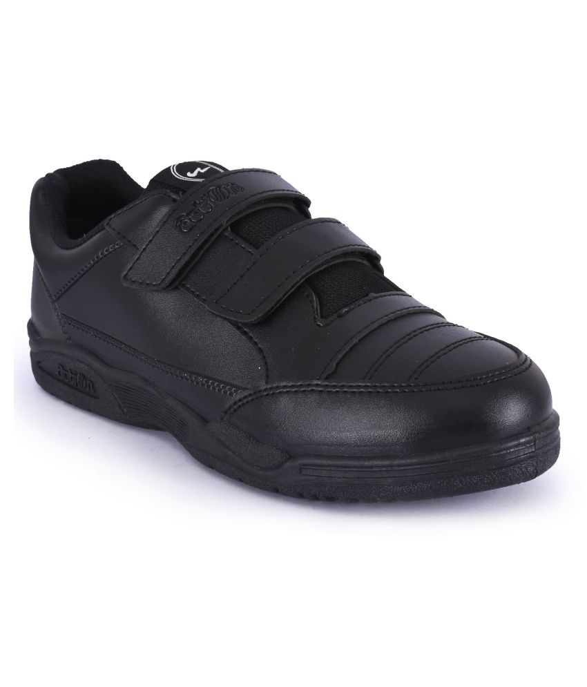     			School Time CS-1260V Black school shoes for boys