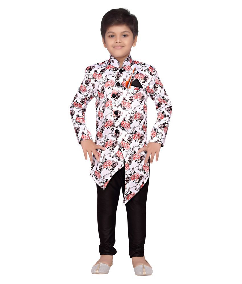     			AJ Dezines kids festive and party wear Sherwani set for boys