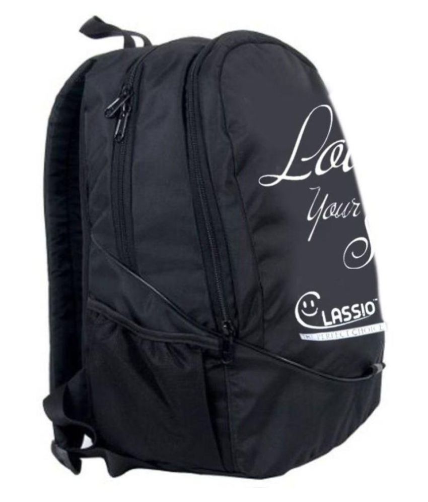 large black school bag