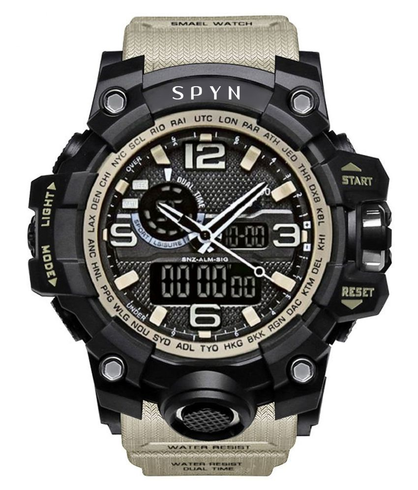 SPYN Digital Watch Silicon Analog-Digital Men's Watch - Buy SPYN ...