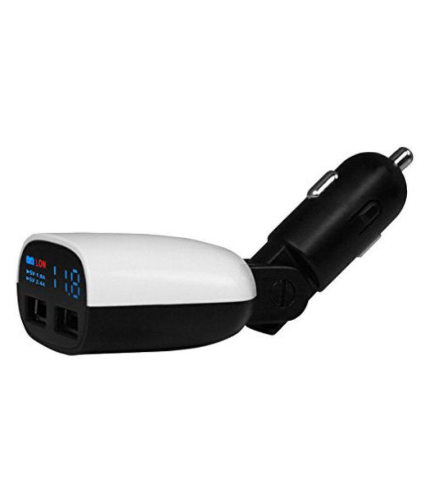 BLUESEED Car Mobile Charger Dual Port Car Charger3.4 Amp Black Buy