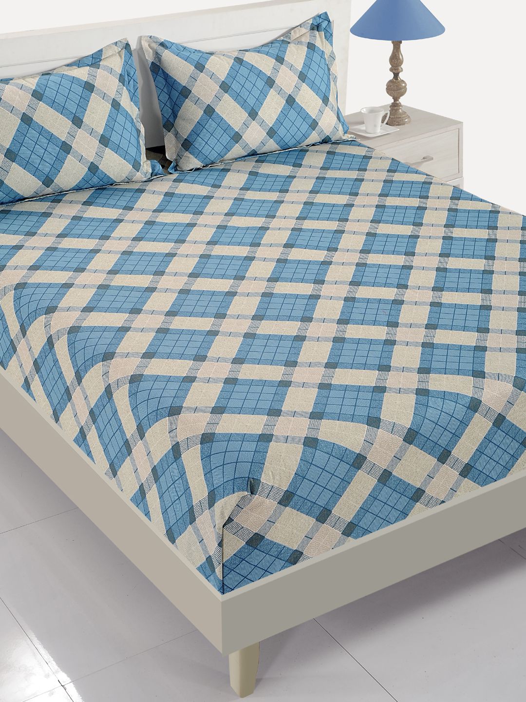Swayam Cotton King Size Bed Sheet With, King Size Bed Sheets Cotton