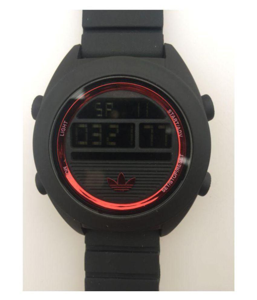 Adidas 8018 Rubber Digital Men's Watch 
