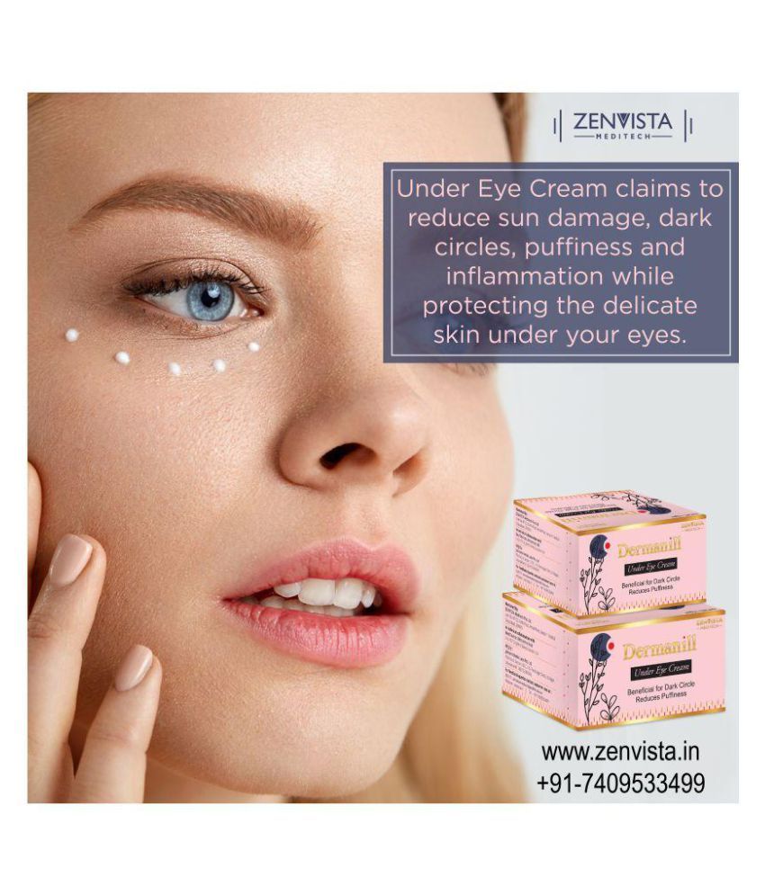 Zenvista Meditech Under Eye Cream,Reduce Dark Circle,Puffy Eye, Wrinkle