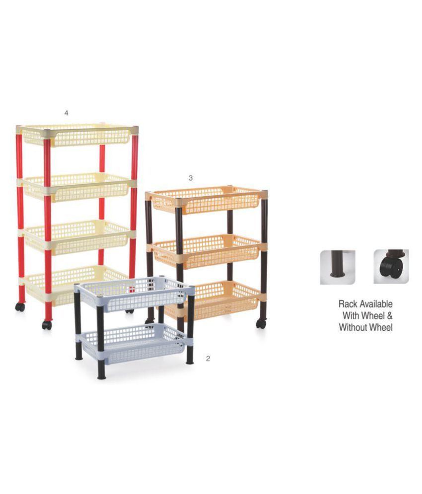 kitchen rack in plastic