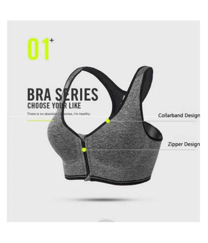 Buy DAWN Cotton Sports Bra Grey Online at Best Prices in India Snapdeal