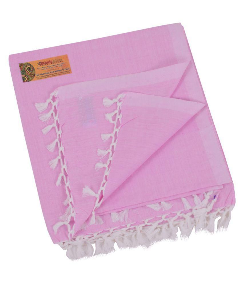 EthnicAlive Single Cotton Pink Dohar Buy EthnicAlive Single Cotton