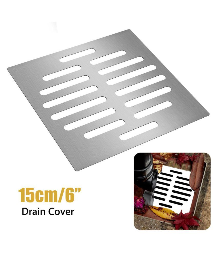 Buy Square Stainless Steel Drain Cover Floor Drain Bathroom Home