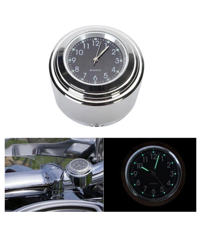 Waterproof Motorcycle Motorbike Accessory Handlebar Mount Clock Watch