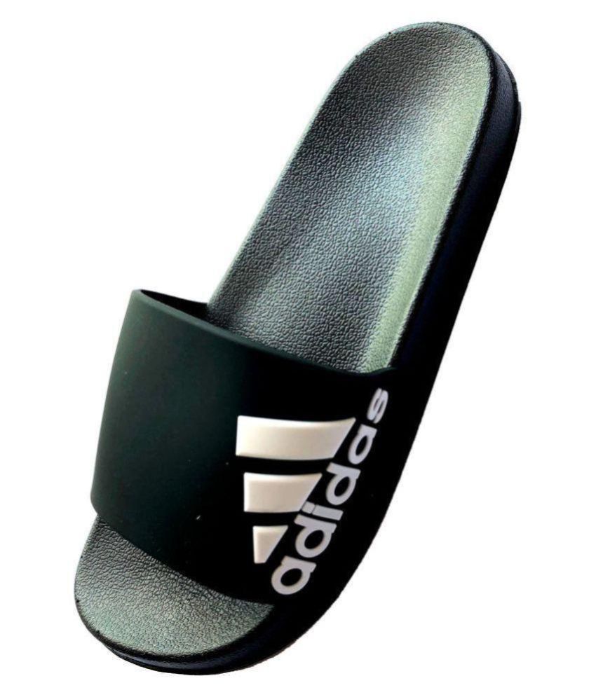 Adidas Black Thong Flip Flop Price in India- Buy Adidas Black Thong ...