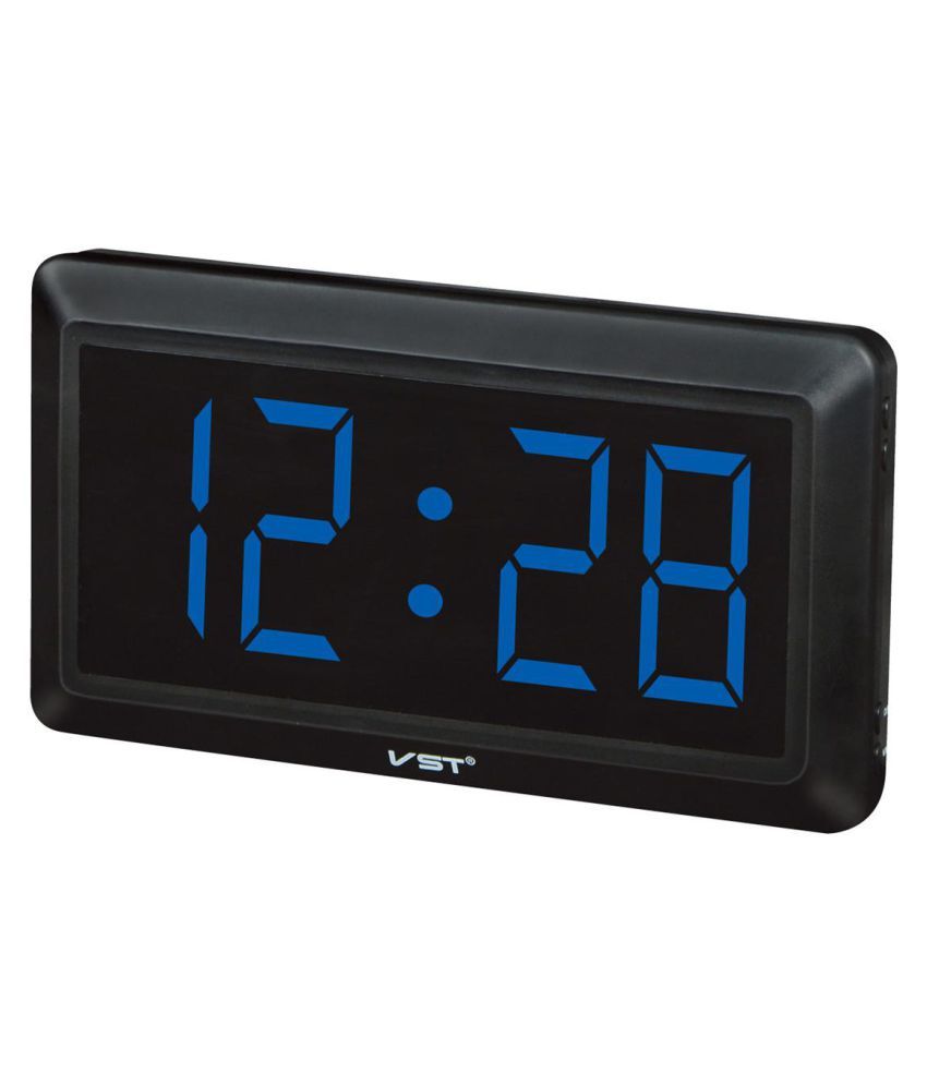 Modern 3D Digital Large LED Desk Wall Clock Home Decoration 24 Hour Display
