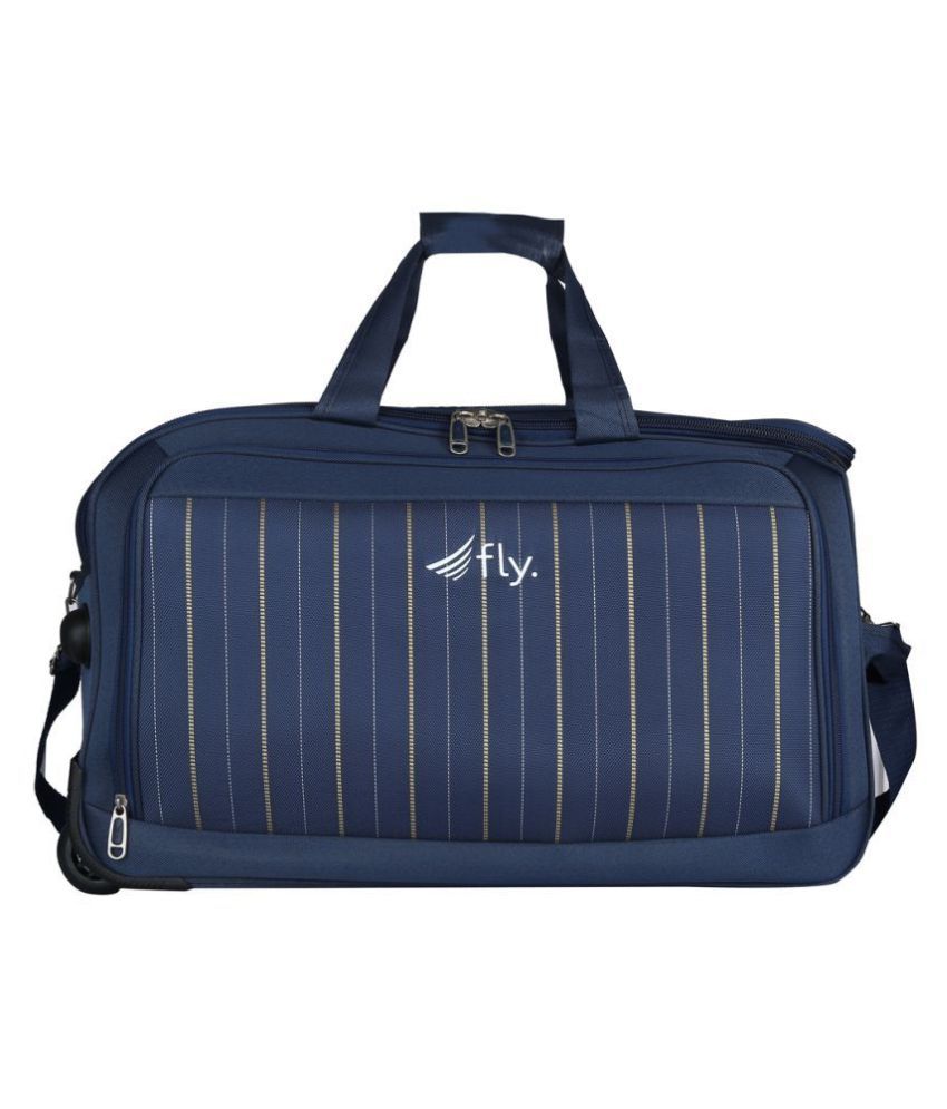 Download Fly Alexa Navy 59 cms Rolling Duffle Bag with Wheels ...