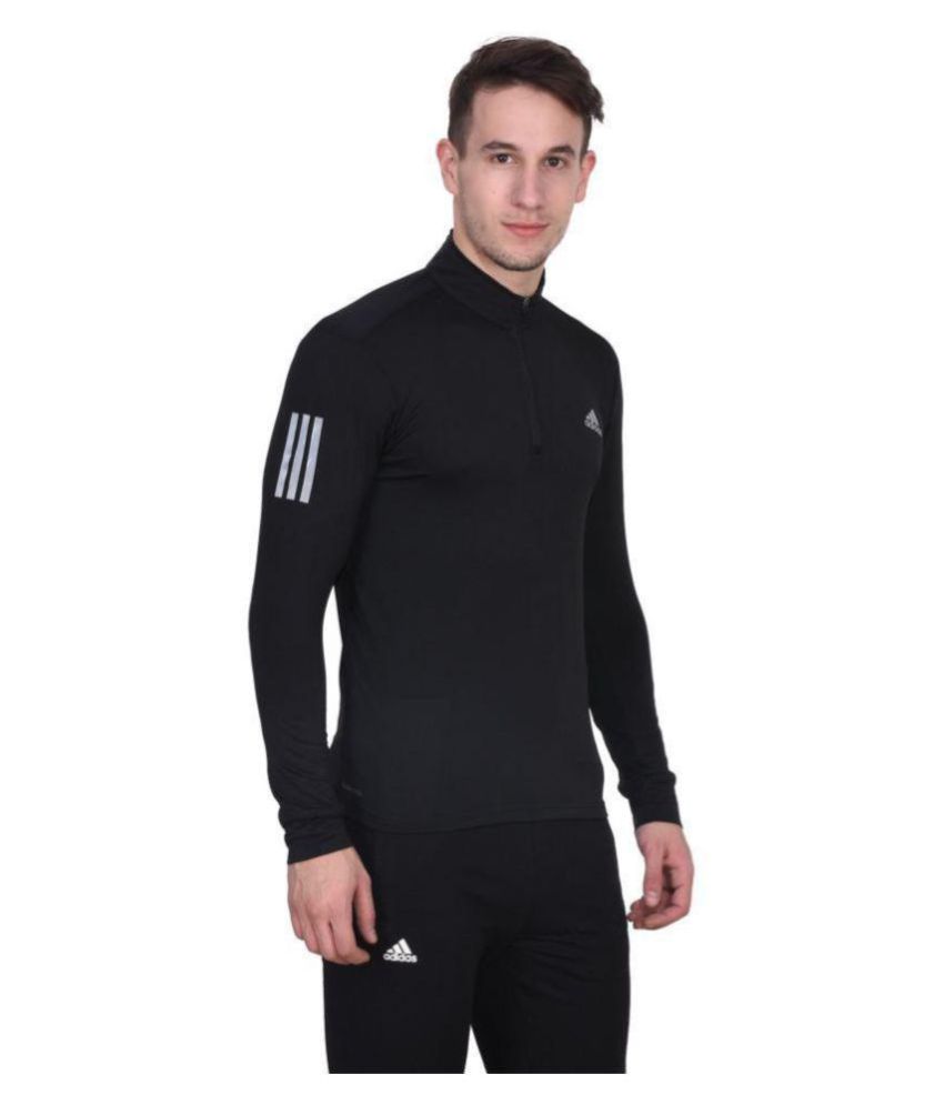 Adidas Black Full Sleeve T-Shirt - Buy Adidas Black Full Sleeve T-Shirt ...