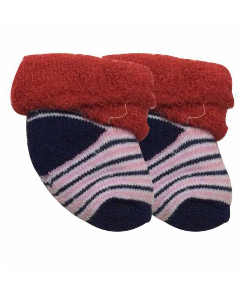 Buy Cute Collection- Cotton/Towel Socks for New Born Baby (4 pairs ...