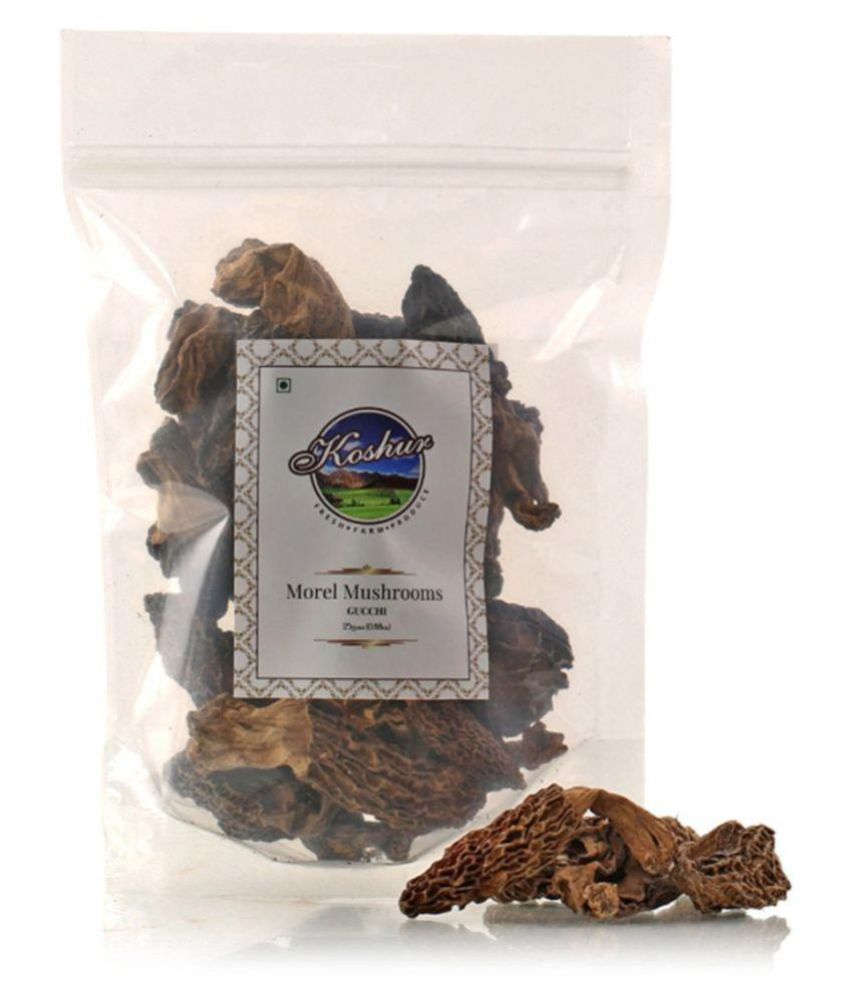 KOSHUR Dried Morel Mushrooms 25 gm Buy KOSHUR Dried Morel Mushrooms 25