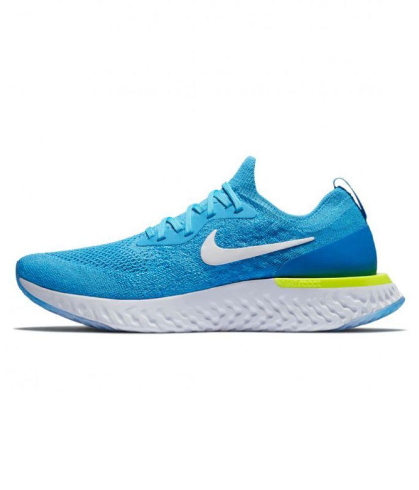 nike blue running shoes snapdeal