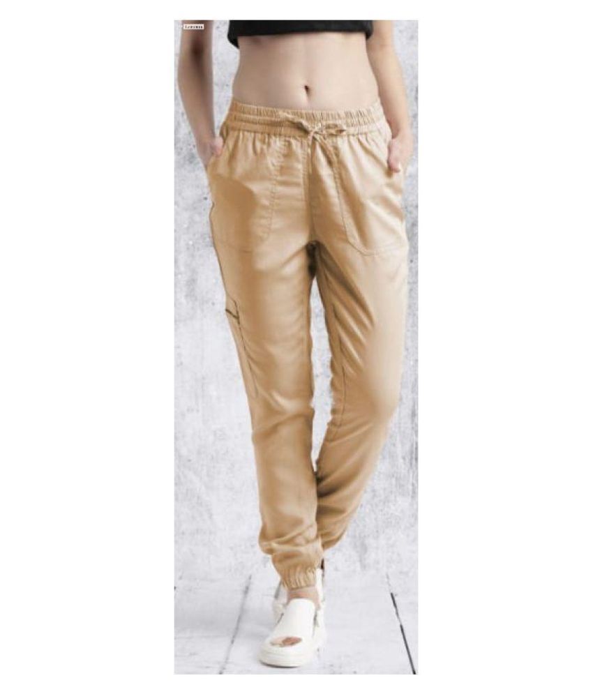 rayon jogger pants