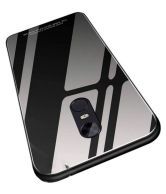 Xiaomi Redmi Note 5 Mirror Back Covers KOVADO - Black 360°  Luxurious Toughened Glass Back Case