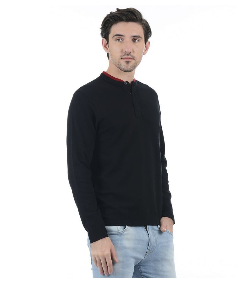 Pepe Jeans Black Full Sleeve T-Shirt - Buy Pepe Jeans Black Full Sleeve T-Shirt Online at Low 