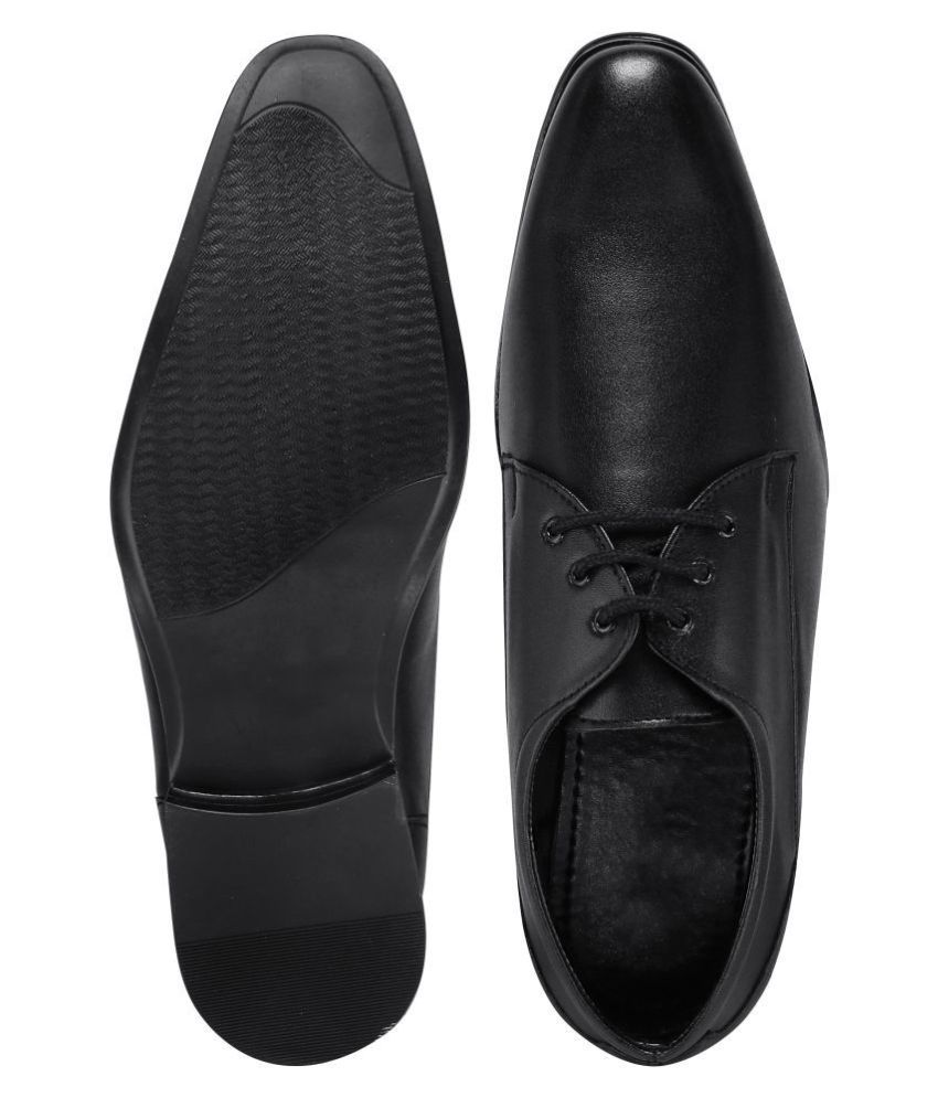 FASHIONN BANK Office Non-Leather Black Formal Shoes Price in India- Buy ...