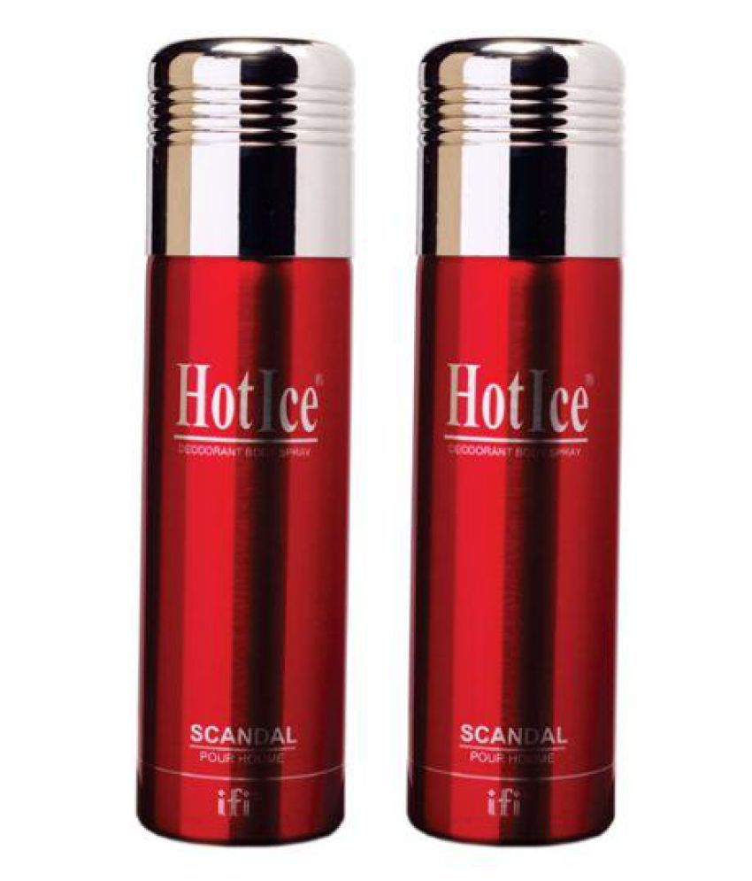 Hot Ice Deodorant Spray for Men 200 ml ( Pack of 2 ) Buy Hot Ice