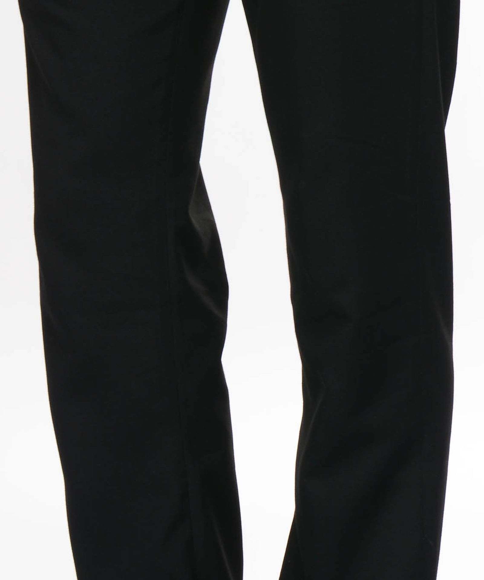 next black slim fit trousers